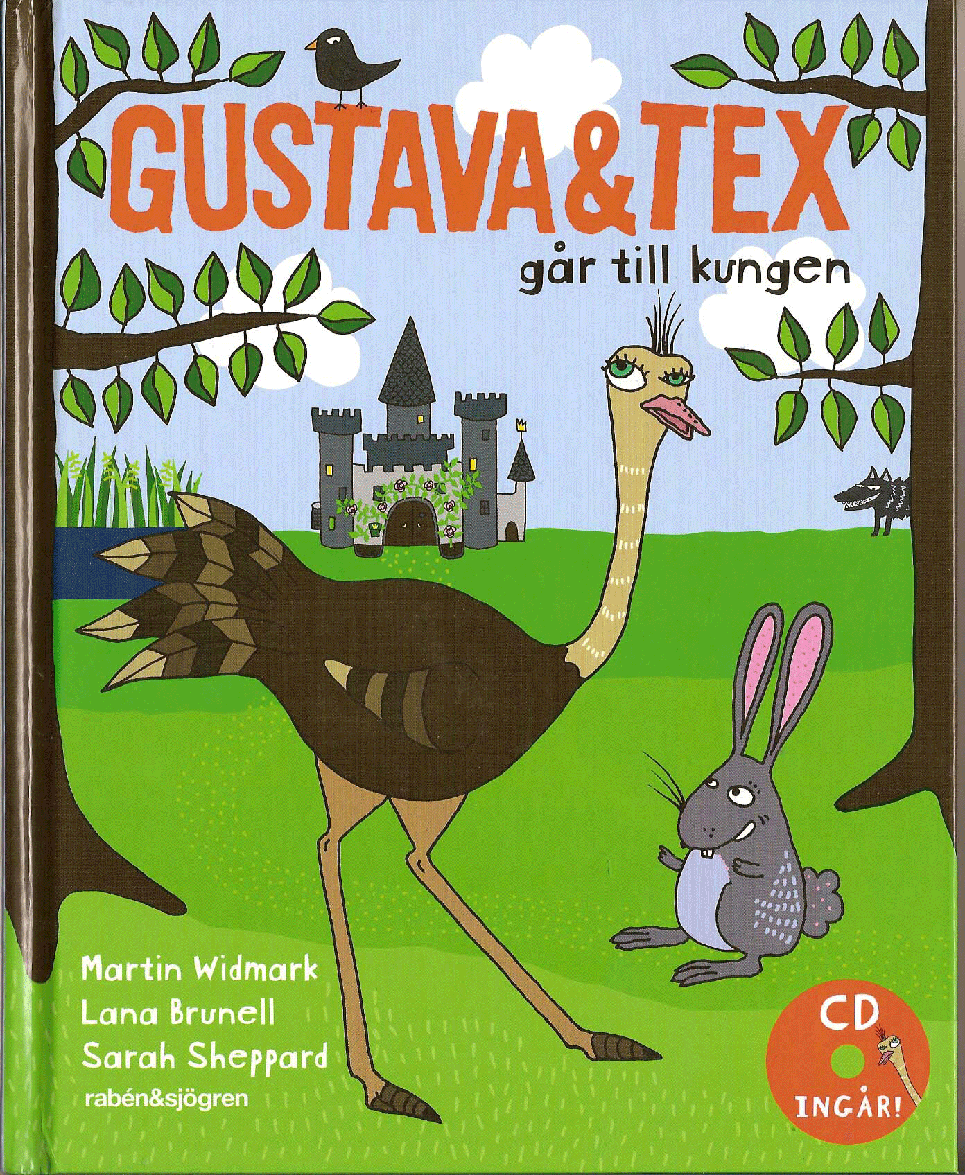 Gustava och Tex gr till kungen bok